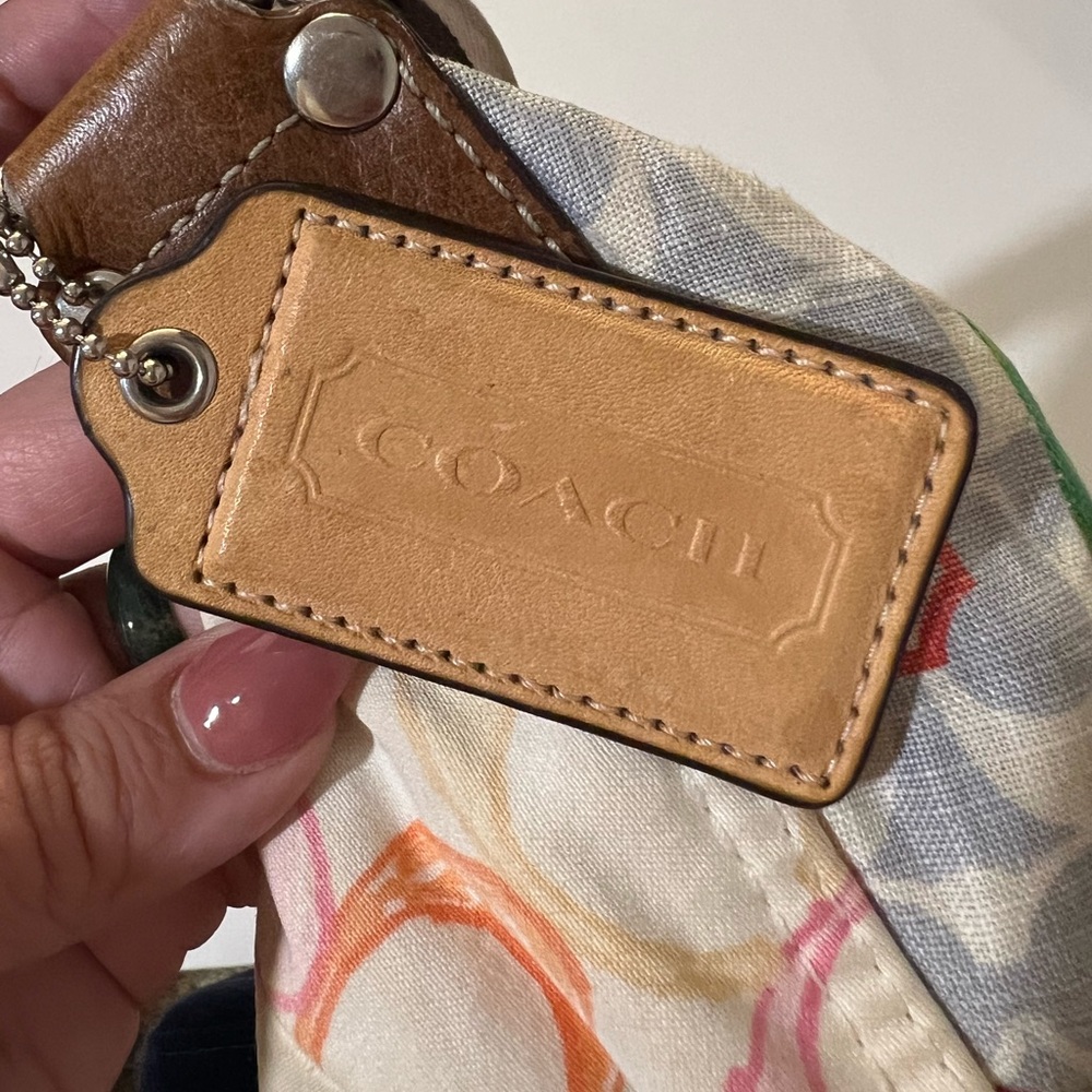 Coach Y2K Hampton Patchwork Multicolor Hobo Bag - Picture 13 of 16